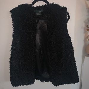 Fuzzy vest